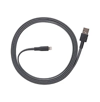 Ventev Flat Usb A to Apple Lightning High Speed Tangle-Free 3 Foot Cable