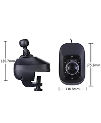 Nbcp Six-Speed Gear Shifter for Logitech G29 Driving Force – High-Performance H-Pattern with Push-Down Reverse, Durable Build & Secure Mounting