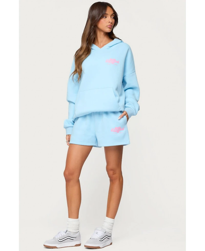 Edikted Womens We'Re Sweat Shorts