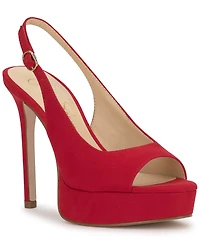 Jessica Simpson Women's Sibilla Slingback Platform Stiletto Pumps