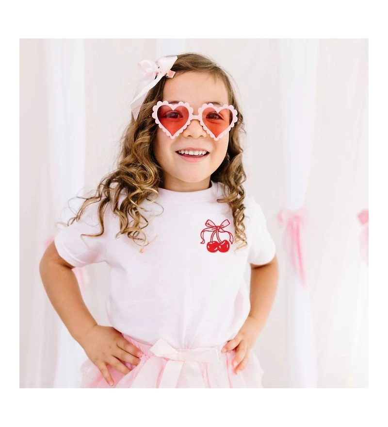 Sweet Wink Toddler Girls Ma Cherie Short Sleeve T-Shirt