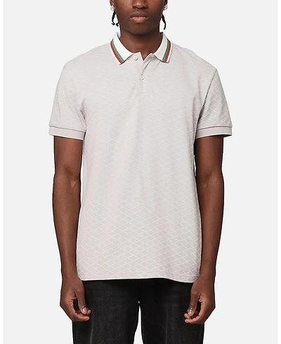 Xxiii Men's Printed Polo Shirt
