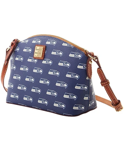 Dooney & Bourke Seattle Seahawks Signature Suki Crossbody with Medium Wristlet
