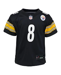 Nike Big Boys and Girls Aaron Rodgers Black Pittsburgh Steelers Game Jersey
