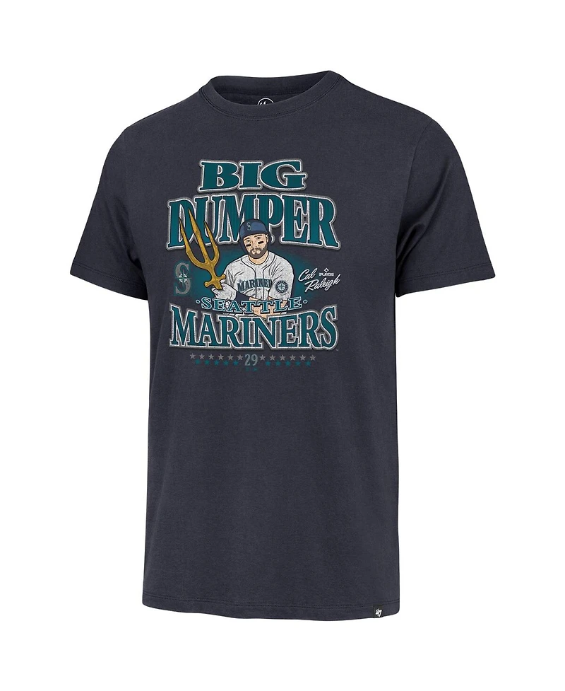 '47 Brand Men's Cal Raleigh Navy Seattle Mariners Player Graphic T-Shirt