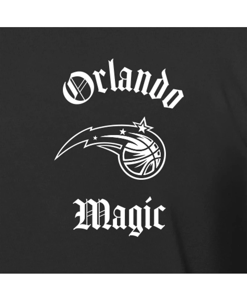 New Era Men's Black Orlando Magic Sugar Skulls T-Shirt