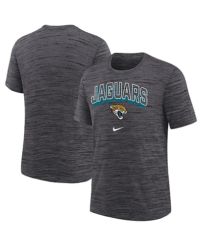 Nike Big Boys and Girls Black Jacksonville Jaguars Sideline Velocity Performance T-Shirt