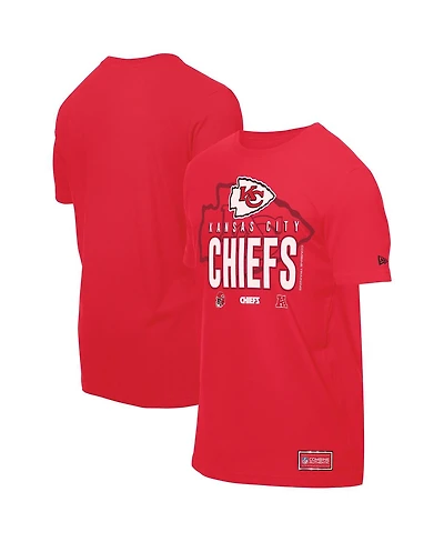 New Era Men's Red Kansas City Chiefs 2025 Nfl Training Camp T-Shirt