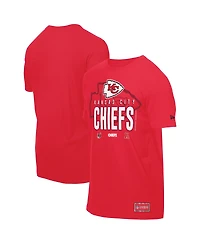 New Era Men's Red Kansas City Chiefs 2025 Nfl Training Camp T-Shirt