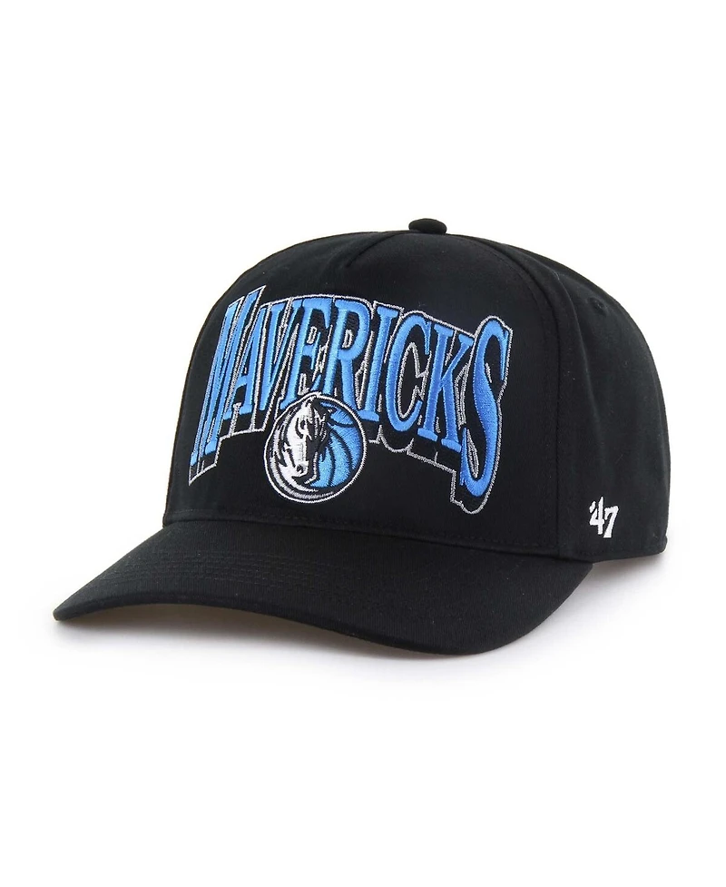 '47 Brand Men's Black Dallas Mavericks Every Time Past Champs Hitch Adjustable Hat