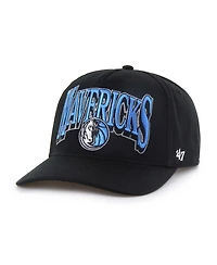 '47 Brand Men's Black Dallas Mavericks Every Time Past Champs Hitch Adjustable Hat