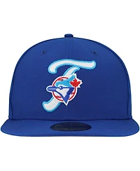 New Era Men's Royal Toronto Blue Jays Duo Logo 2.0 59FIFTY Fitted Hat