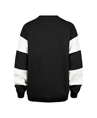 '47 Brand Women's Black Vegas Golden Knights Eephus Barred Pullover Sweatshirt