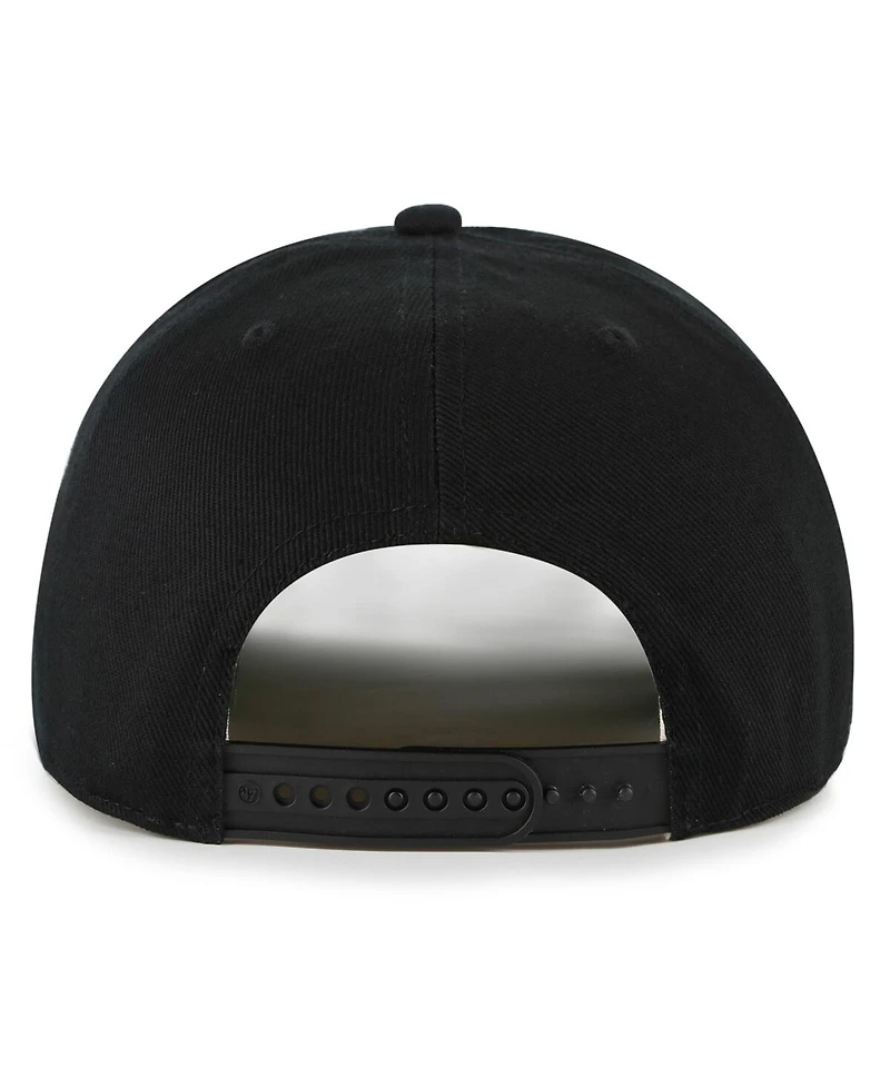 '47 Brand Men's Black Miami Marlins Pomona Hitch Adjustable Hat