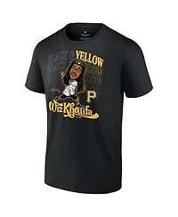 Fanatics Mto Label Men's Black Pittsburgh Pirates x Wiz Khalifa T-Shirt