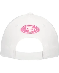Outerstuff Big Girls San Francisco 49ers All White Structured Adjustable Hat
