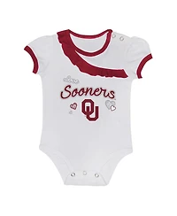 Outerstuff Baby Boys and Girls 2-Piece Oklahoma Sooners Love My Team Bodysuit Skirt Set