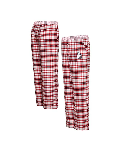 Concepts Sport Women's 2-Pieace Red/Navy St. Louis Cardinals Sienna Flannel Sleep Pants