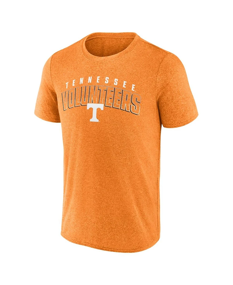 Fanatics Men's Heather Tennessee Orange Volunteers Outline Split T-Shirt