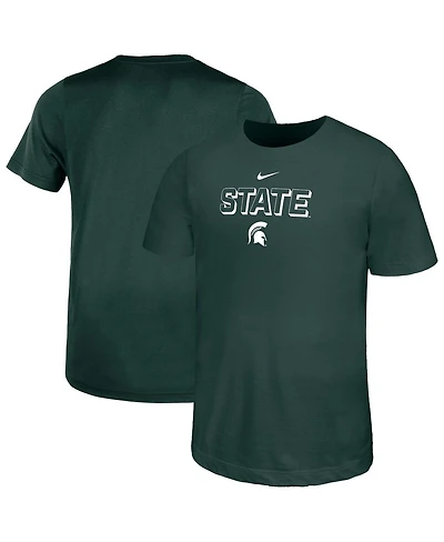 Nike Big Boys and Girls Green Michigan State Spartans Legend Performance T-Shirt