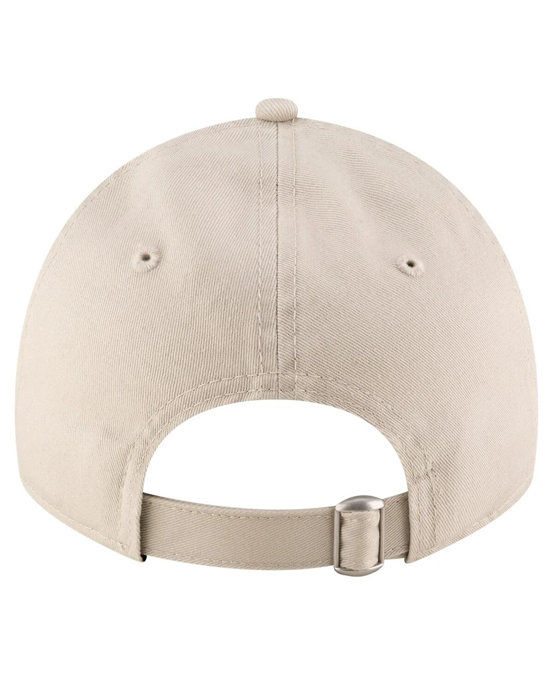 New Era Men's Tan New York Knicks Basic 9TWENTY Adjustable Hat
