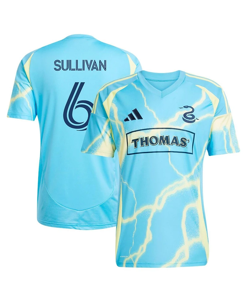 Adidas Men's Cavan Sullivan Blue Philadelphia Union 2025 The Voltage Kit Replica Player Jersey