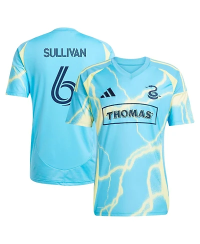 Adidas Men's Cavan Sullivan Blue Philadelphia Union 2025 The Voltage Kit Replica Player Jersey