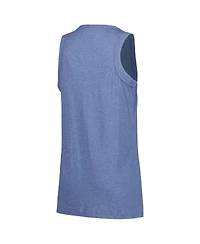 Soft As A Grape Women's Navy Boston Red Sox Gauze High Neck Tank Top