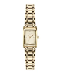 Olivia Burton Women's Mini Grove Gold Tone Stainless Steel Bracelet Watch, 16mm