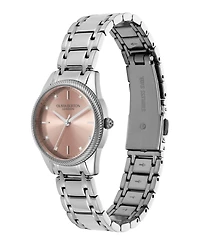 Olivia Burton Women's Egerton Silver Tone Stainless Steel Bracelet Watch, 28mm