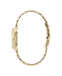 Olivia Burton Women's Art Deco 2.0 Gold Tone Stainless Steel Bracelet Watch, 30mm