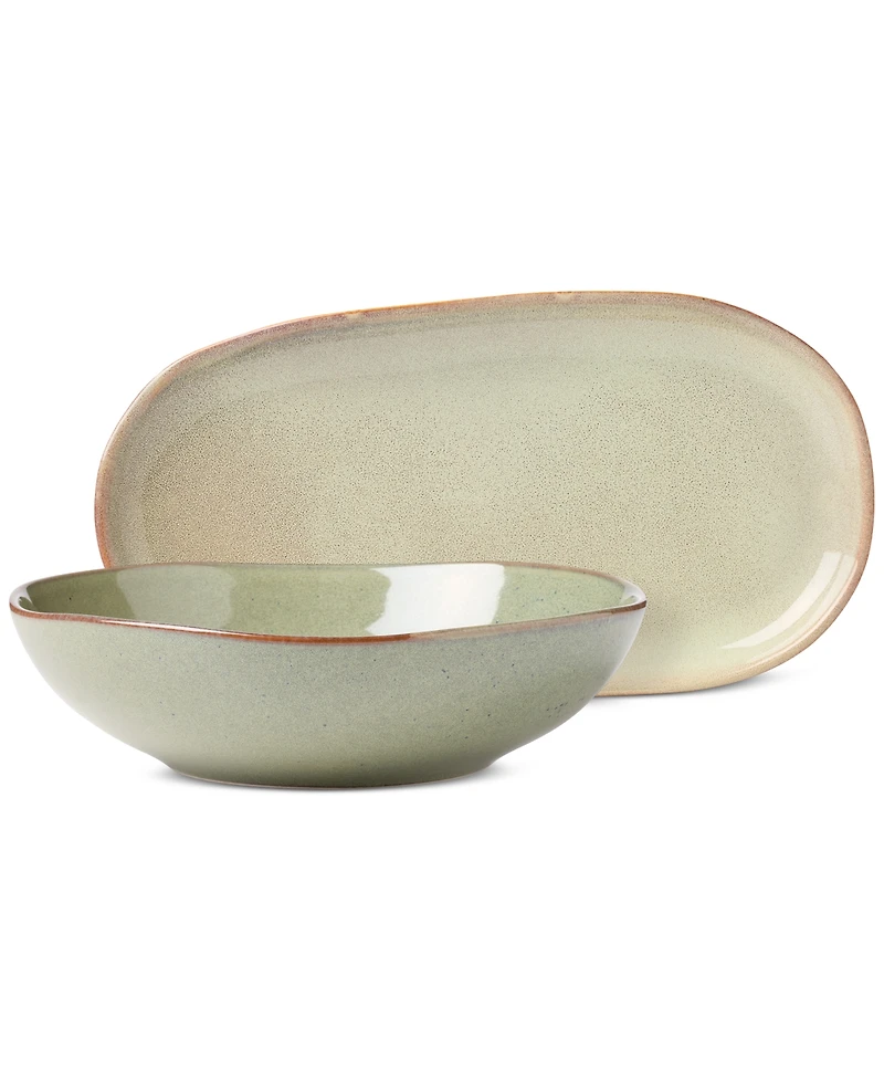 Oneida Organic Shades 2 Pc. Serving Set