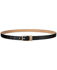 Calvin Klein 2-Pc. Skinny Faux-Leather & Embossed Belt Set
