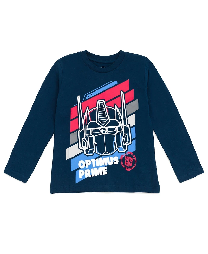 Transformers Optimus Prime Bumblebee 2 Pack T-Shirts Toddler |Child Boys