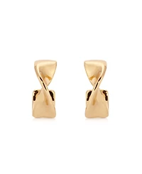 Ettika Heirloom Twist Small Hoops Earrings