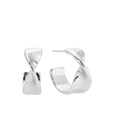 Ettika Heirloom Twist Small Hoops Earrings