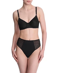 Natori Women's Harmony High Rise Lace Thong