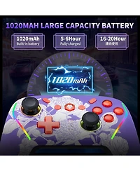 Nbcp Wireless Switch 2 Controller for Nintendo Switch/Lite/Oled, Mouse Touch Back Buttons, Extra Pro Controller with Wake, Programmable, Turbo Functio