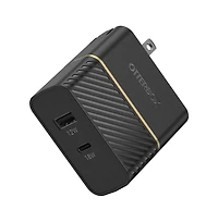 OtterBox Fast Charge Pd Usb C and Usb A Dual Port Wall Charger 30W-Black