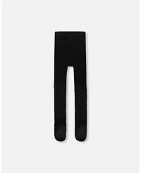 Deux par Girl Knit Tights Black - Toddler|Child