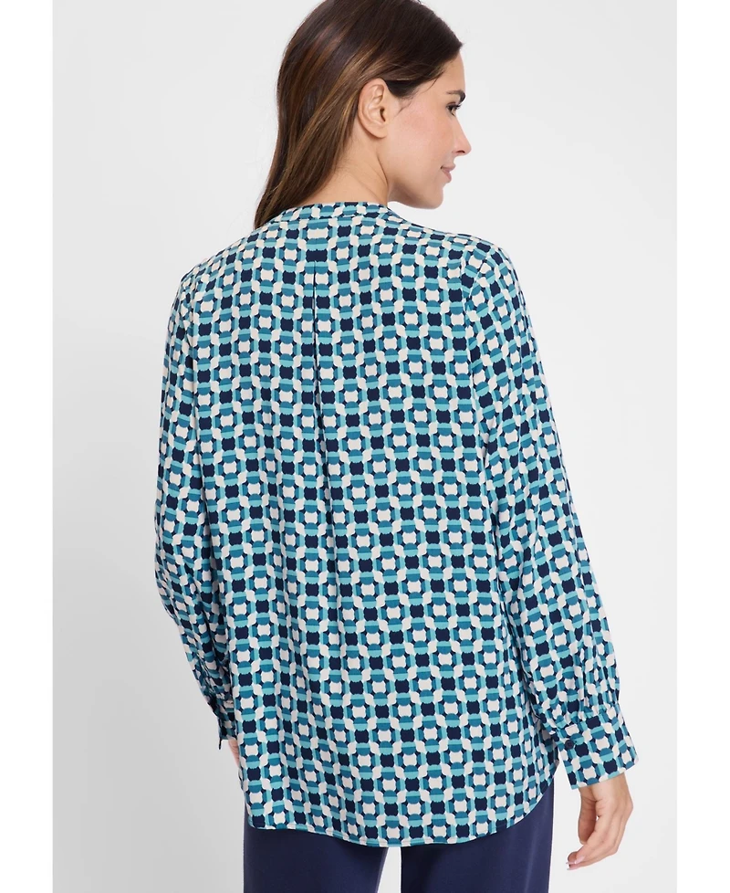 Olsen Modern Optic Tunic Shirt