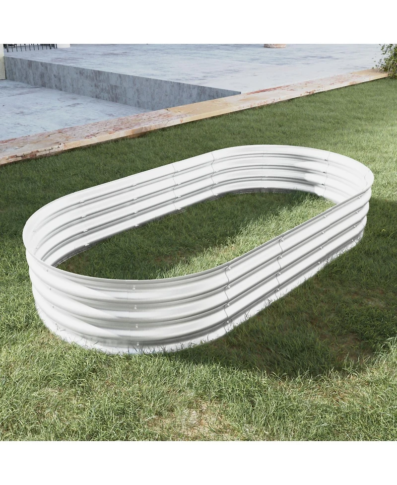 Streamdale Furniture 6x3x1ft Raised Garden Bed Kit