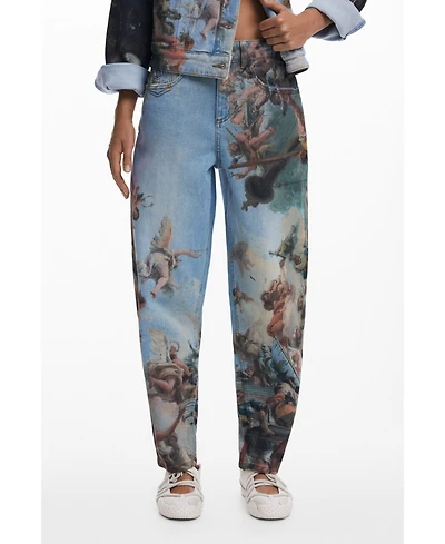 Desigual Women's Fresh denim pants