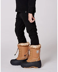 Deux par Kids Unisex Winter Boots Brown Sugar with Removable Liner - Toddler|Child