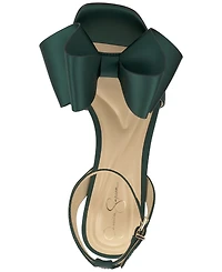 Jessica Simpson Women's Olivine Bow High-Heel Stiletto Dress Sandals