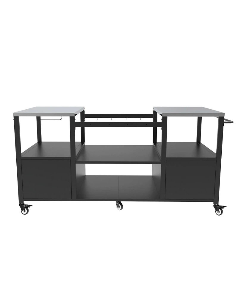 Streamdale Furniture Grill Table for Big Green Egg & Kamado Joe Jr