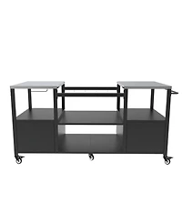 Streamdale Furniture Grill Table for Big Green Egg & Kamado Joe Jr