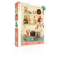 New York Puzzle Company Devil's Food Cake 500 Piece Puzzle
