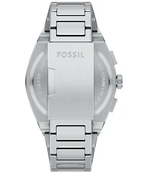 Fossil Men's Everett Chronograph Stainless Steel Watch, 44mm