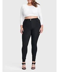 Freddy Women's Curvy High-Rise Sculpting Skinny Pants
